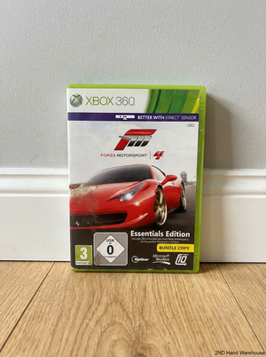 Forza Motorsport 4: Essentials Edition (Xbox 360) - Good Condition - 2ndhandwarehouse.com