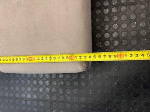 3-Seater Checkerboard Sleeper Couch - General Usage Marks - 2ndhandwarehouse.com