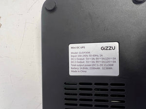 36W GIZZU MINI 8800MAH DUAL VOLTAGE DC UPS