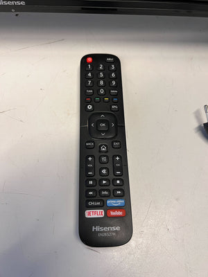 43" Black SMART TV with Remote – Good Condition, Minor Scratches