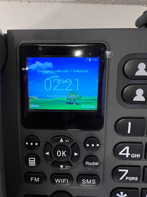 4G FLLA Wi-Fi Telephone in Matte Black — Working - 2ndhandwarehouse.com