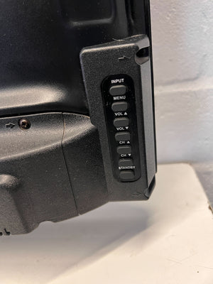 55-inch Black LED TV with Remote