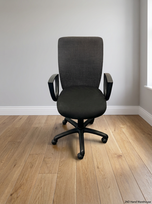 Mid-Back Office Chair - Left Arm Missing - 2ndhandwarehouse.com