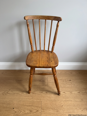 Vintage Windsor-Style Wooden Dining Chair