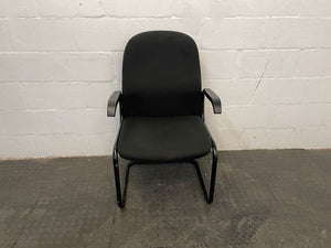 Black Mid Back Visitors Chair - PRICE DROP