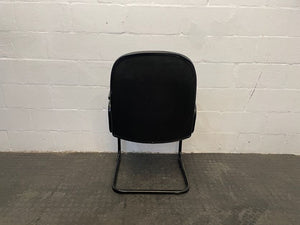 Black Mid Back Visitors Chair - PRICE DROP