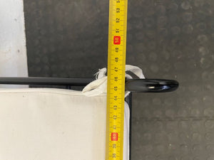 Black Framed Side Stool