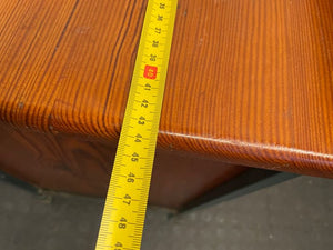 Steel & Wood 1 Door Bedside Table LHS - PRICE DROP