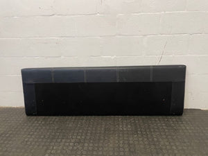 Black Queen Size Headboard With White Print - 2ndhandwarehouse.com