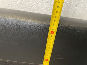 Black Queen Size Headboard With White Print - 2ndhandwarehouse.com