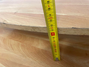 Light Print Study Desk On Wheels