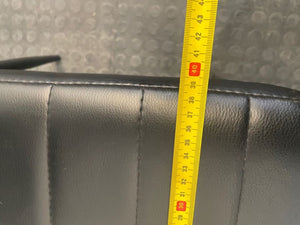 Black Frame Pleather Dining Chair - PRICE DROP