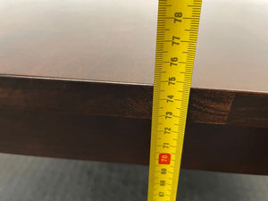 Brown Dining Room Table - has scratches