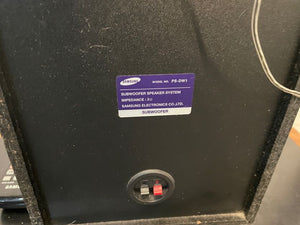 Samsung 5.1 Surround Sound Speakers with Blu-Ray Player PS-DW1