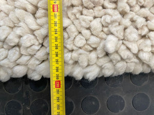 Cream Woolen Rug 195cm X 289 - PRICE DROP