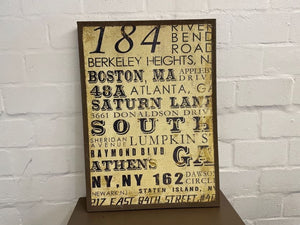 Rustic 184 Print Canvas