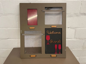 Welcome Friends Pamphlet Stand