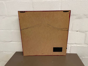 What I Love Red Framed Wall Art