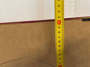 What I Love Red Framed Wall Art