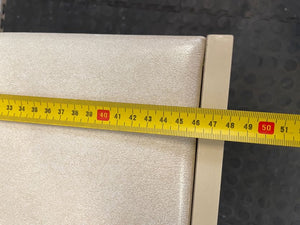 Cream Wooden Bed Side Table - PRICE DROP