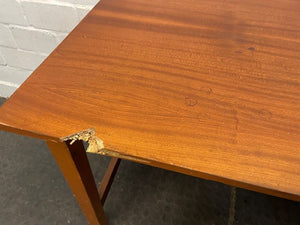 RHS 3 Drawer Desk (Chipped Edge)