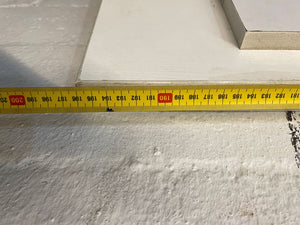 White Wooden King Size Headboard