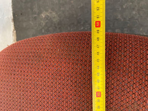 Maroon Print Visitors Chair - PRICE DROP