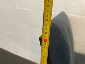 Blue Visitors Chair (Small Hole) - REDUCED - PRICE DROP