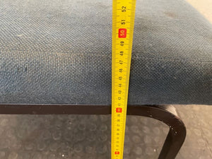 Blue Visitors Chair (Small Hole) - REDUCED - PRICE DROP