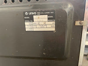 Univa 4 Plate Stove (Rusted Plates)