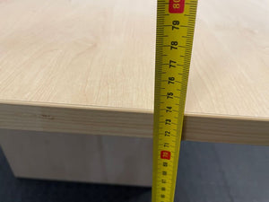 Light Oak Print Boardroom Table - REDUCED