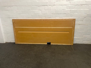 Cream & Pine King Size Headboard