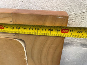 Cream & Pine King Size Headboard