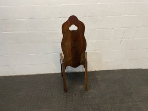 Dark Wood Back Dining Chair - PRICE DROP - 2ndhandwarehouse.com