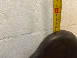 Dark Wood Back Cream Seat Dining Chair - PRICE DROP - 2ndhandwarehouse.com