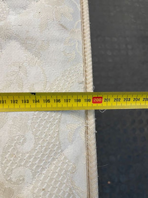 King Size Wooden Headboard & Base with Mattress