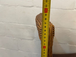 Wicker & Brown Seat Dining Chair - PRICE DROP - 2ndhandwarehouse.com