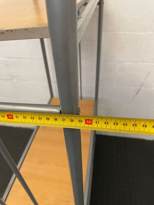 Grey Steel Frame Tv Display Unit - PRICE DROP