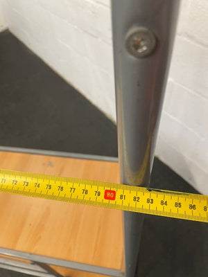 Grey Steel Frame Tv Display Unit - PRICE DROP