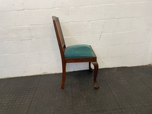 Wood & Rattan Back Dining Chair - PRICE DROP - 2ndhandwarehouse.com