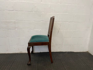 Wood & Rattan Back Dining Chair - PRICE DROP - 2ndhandwarehouse.com