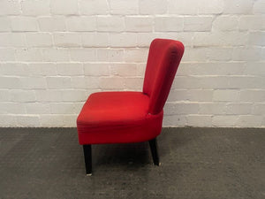 Red High Back Chair - PRICE DROP