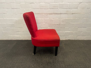 Red High Back Chair - PRICE DROP