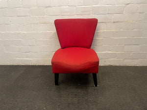 Red High Back Chair - PRICE DROP