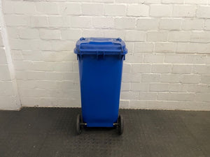Blue Wheelie Bin