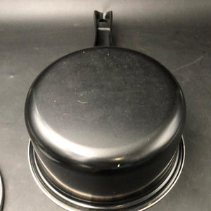 Black Soup Pot with Glass Lid - Small