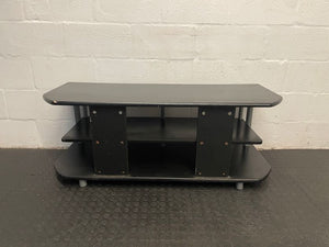 Black and Grey Simple TV Stand - PRICE DROP