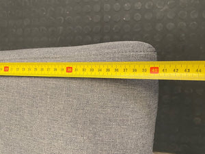 Grey Fabric Dining Chair - PRICE DROP