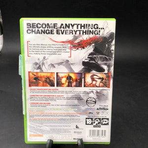 PROTOTYPE Xbox 360 Game