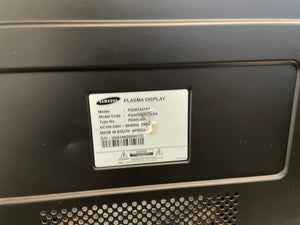 50inch Samsung TV PS50C431A2 (Screen Cracked/ No Picture) - PRICE DROP